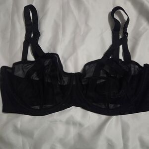 Victoria's Secret Black Sheer Bra